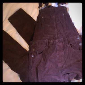 Corduroy overalls